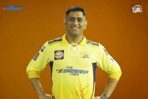 Chennai Super Kings unveil new-look Jersey for IPL 2022 with TVS Eurogrip Tyres